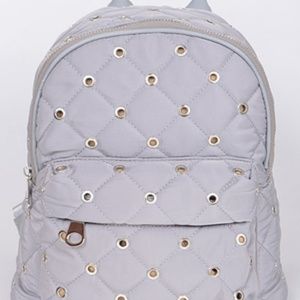 Quilted Grommet Backpack